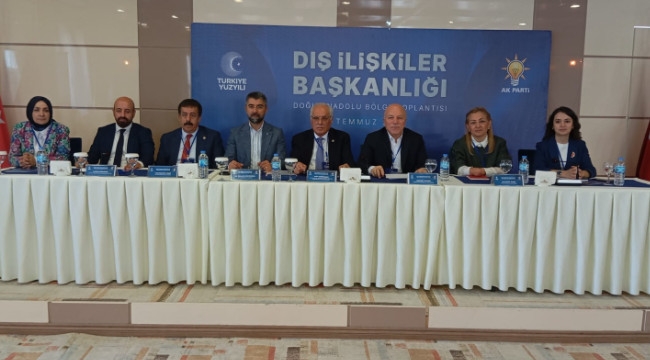 AK Parti Doğu Anadolu Bölge Toplantısı