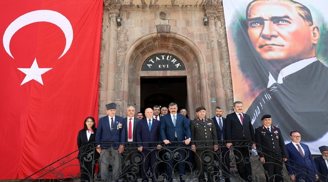 ATATÜRK'ÜN ERZURUM'A GELİŞİNİN 105. YIL DÖNÜMÜ 