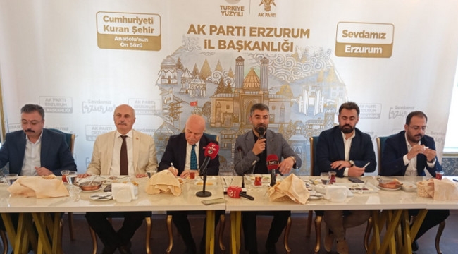 Küçükoğlu ve Sekmen'den Erzurum değerlendirmesi