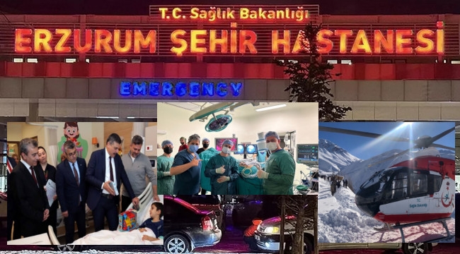 Erzurum Şehir Hastanesi'ne günlük sirkülasyon 30 bin aştı...